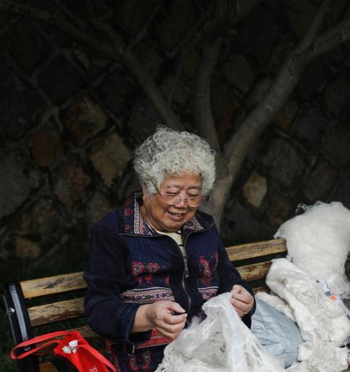 勤劳能干的慈祥老人（一位奶奶的故事）