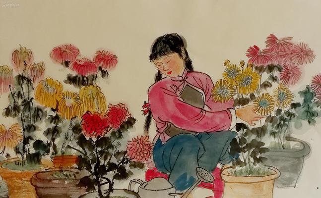 花园中的无私园丁（一名园丁的坚守与奉献）